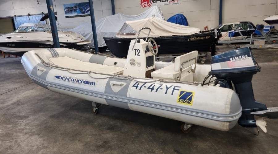 Inruilaanbieding! Zodiac Cherokee met Yamaha 50DE