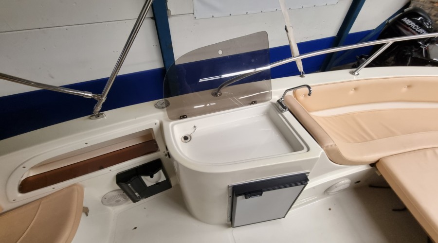 Eolo 590 Open Met Yamaha F150 en trailer (Bomvol!)